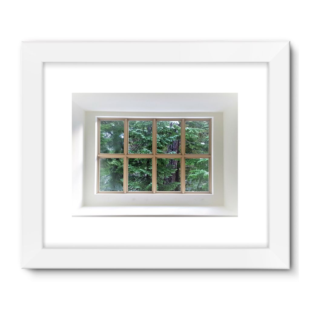 Hygge Window: Framed Fine Art Print