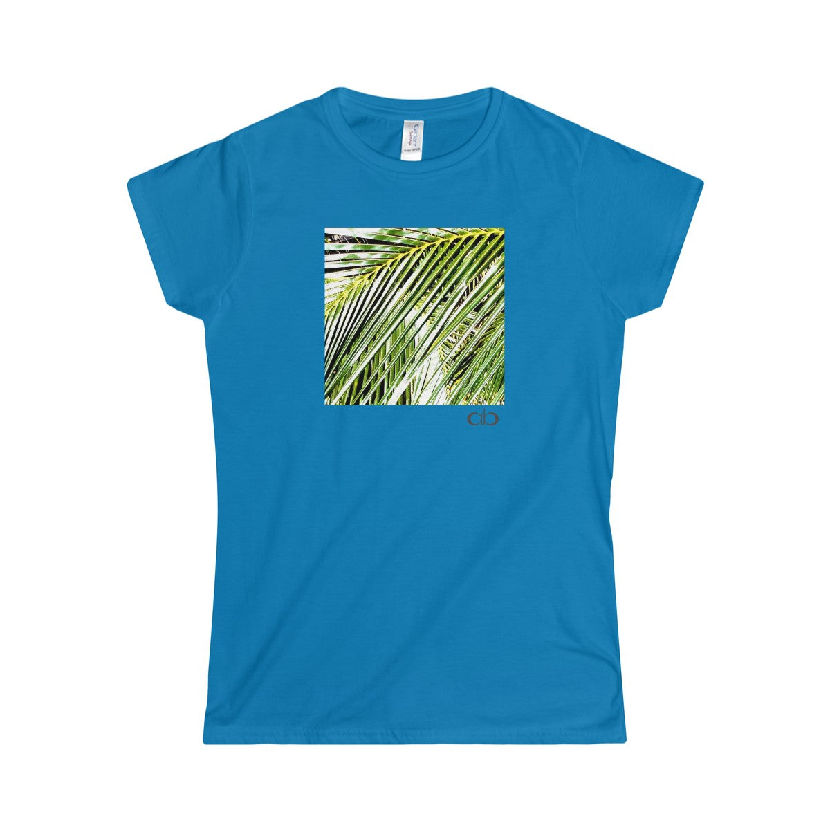 Filtered Palm: Women's Softstyle Tee