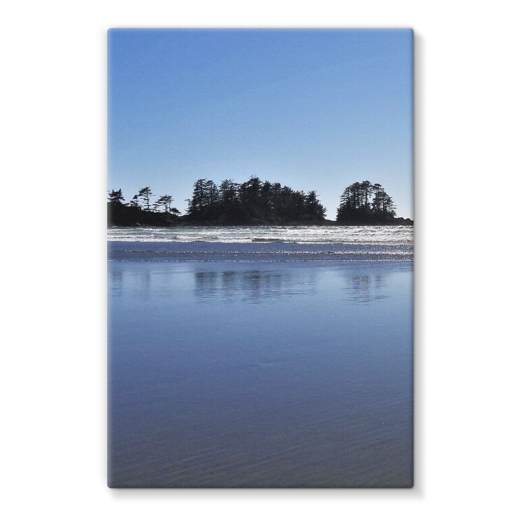 Glassy Surf:  Stretched Canvas