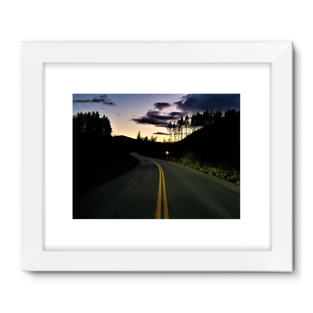 Sunset Journey:  Framed Fine Art Print