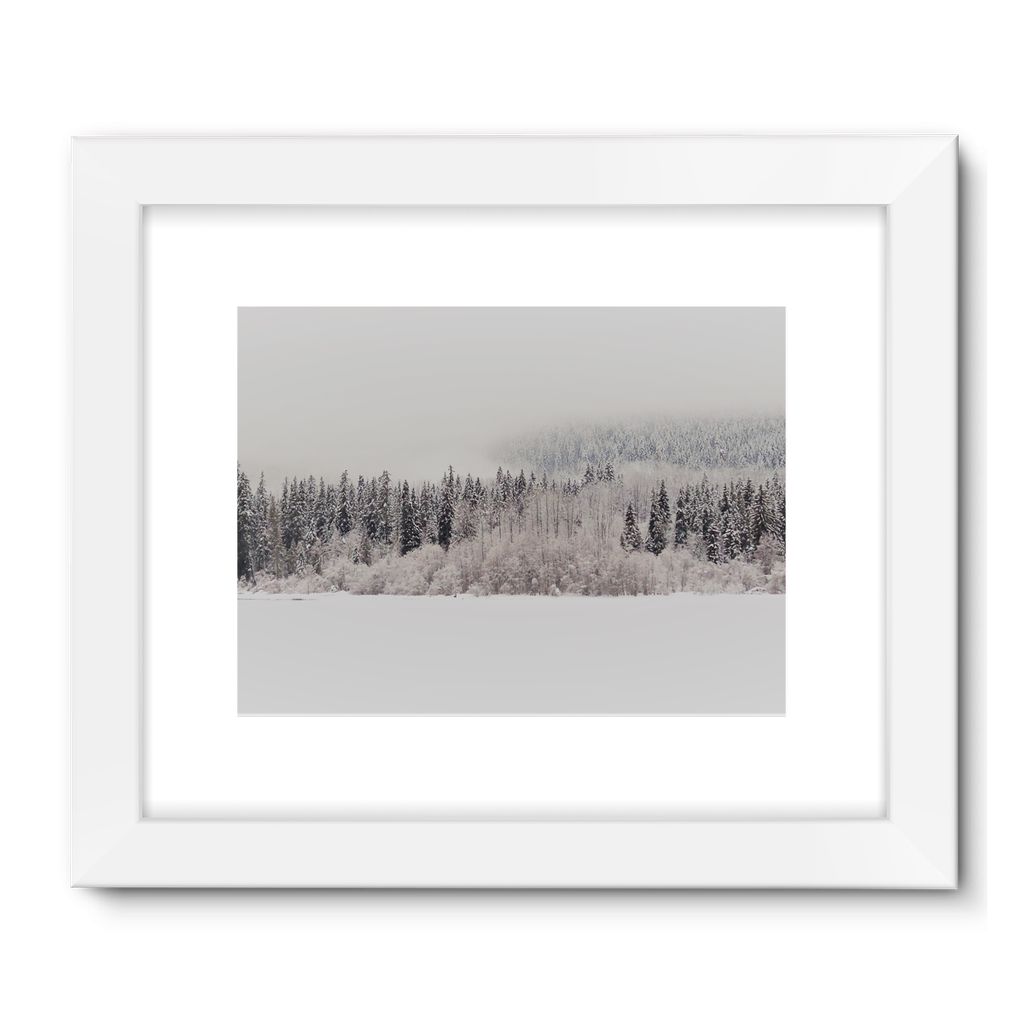 White Out:  Framed Fine Art Print