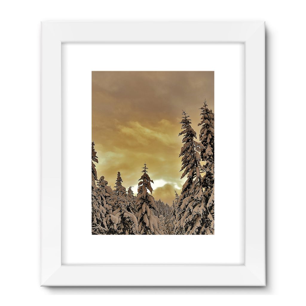 Sunset Valley: Framed Fine Art Print