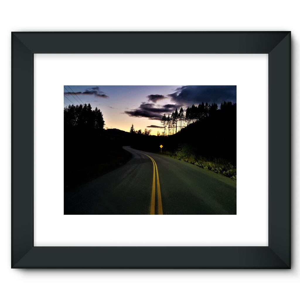 Sunset Journey:  Framed Fine Art Print