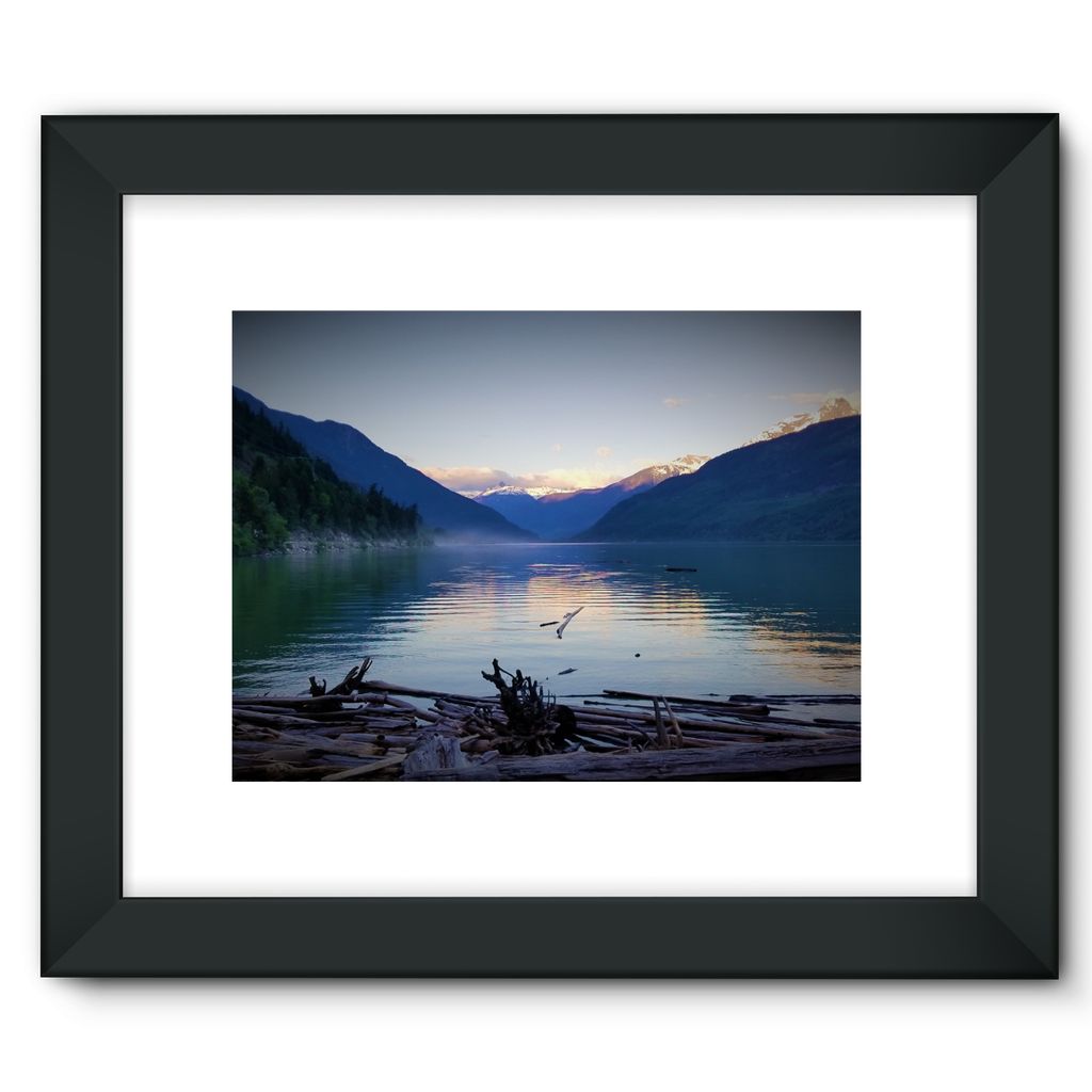 Lake Palette:  Framed Fine Art Print