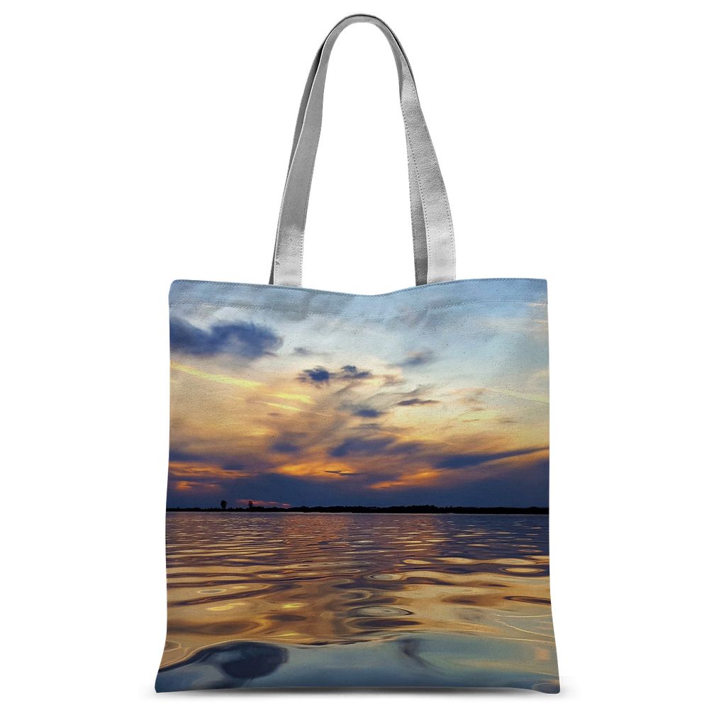 Water Ways:  Sublimation Tote Bag