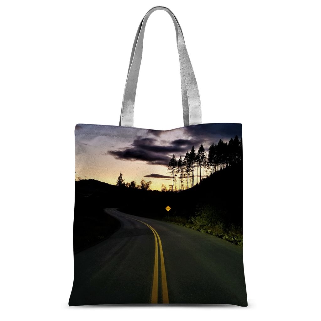 Sunset Journey:  Sublimation Tote Bag