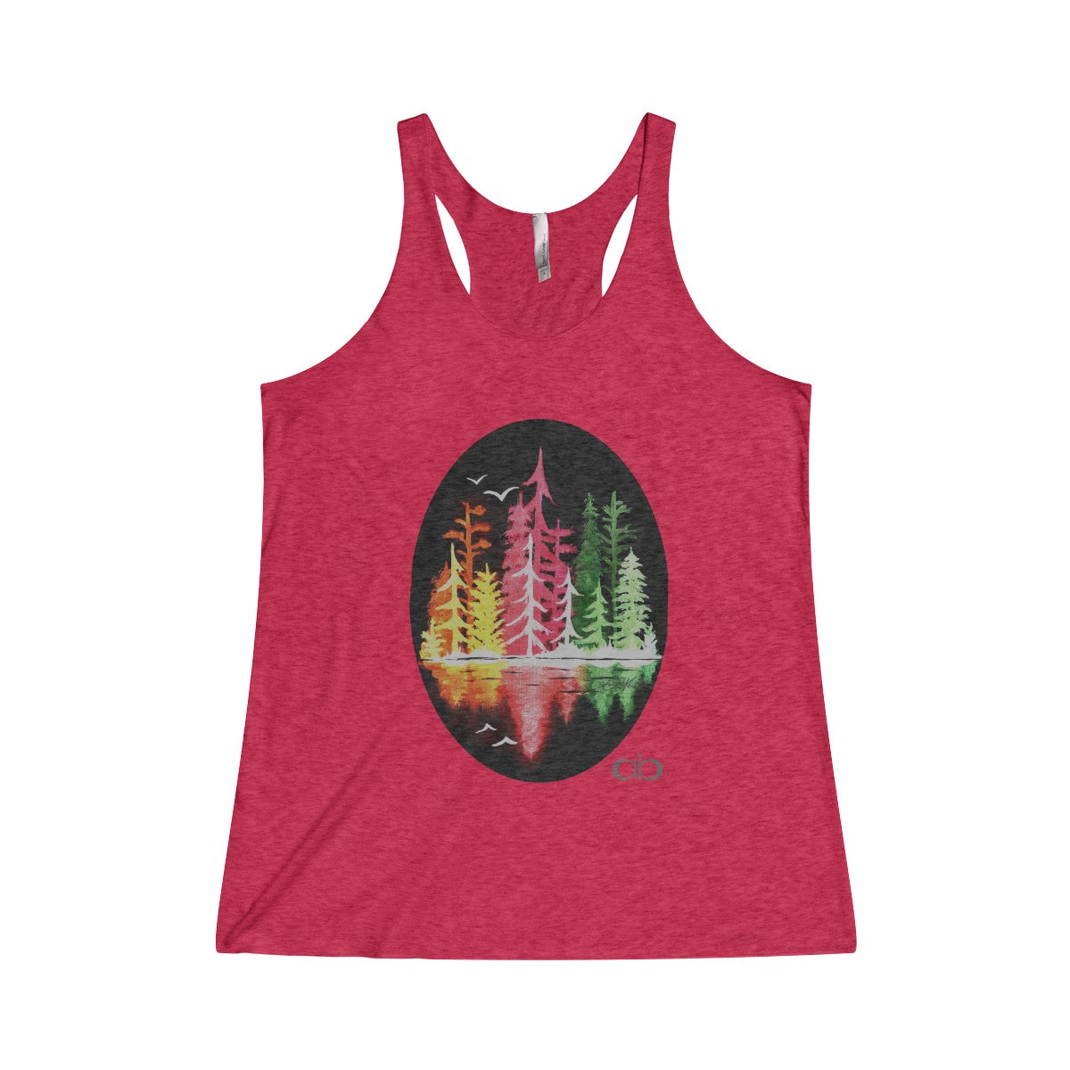 Can You Be More Pacific: Women's Tri-Blend Racerback Tank