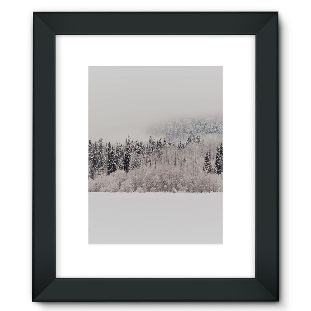 White Out:  Framed Fine Art Print