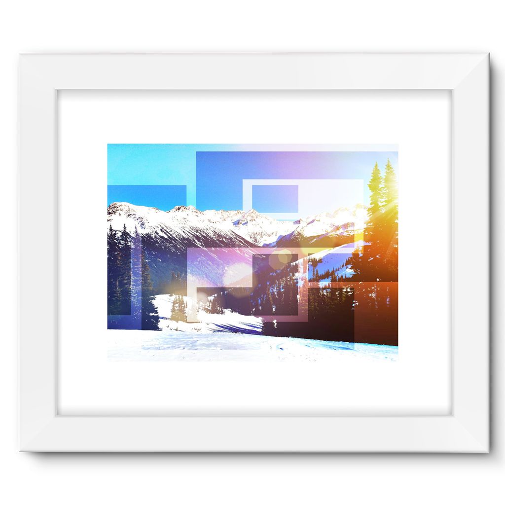 Whistler Geo:  Framed Fine Art Print