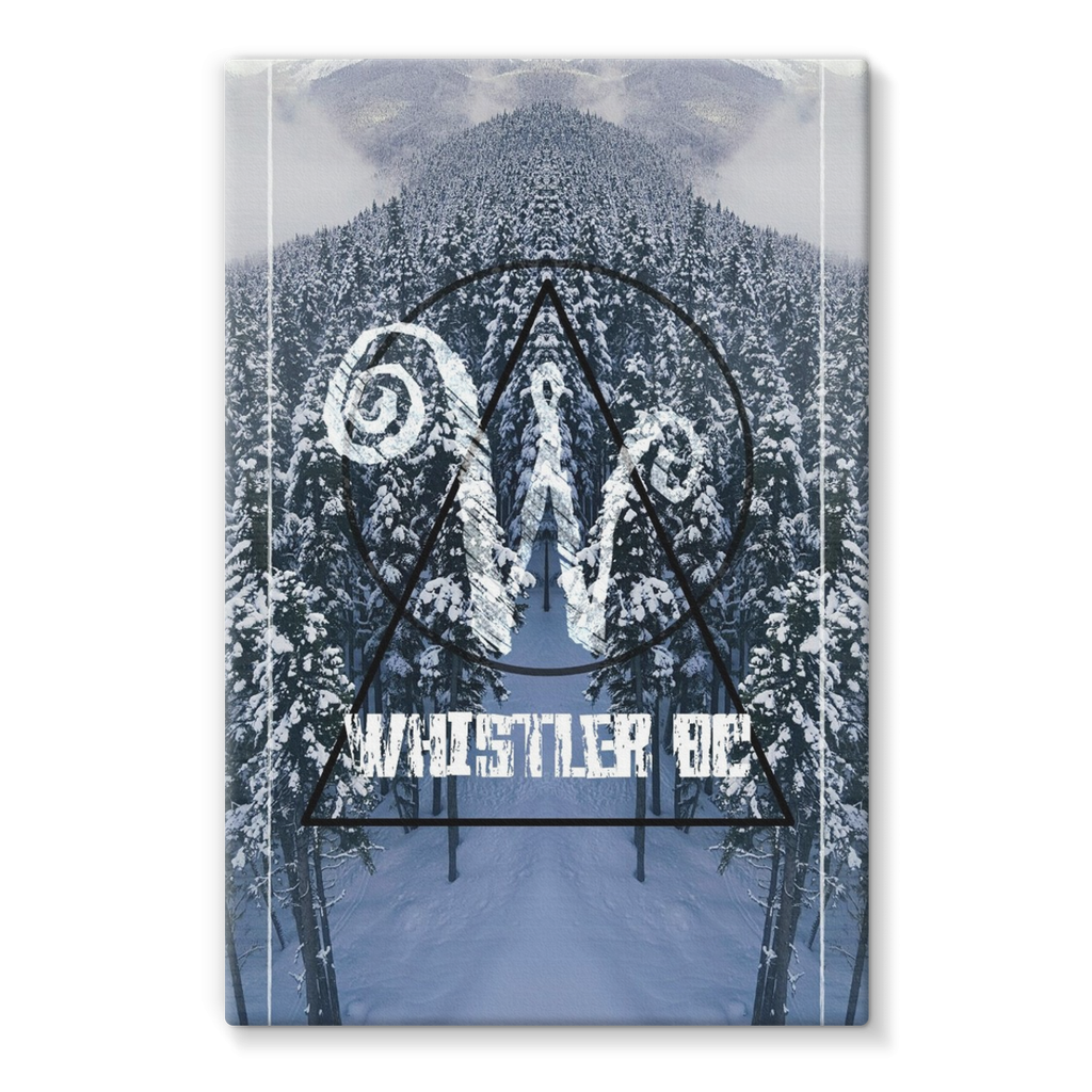 Whistler Wonderland: Stretched Canvas