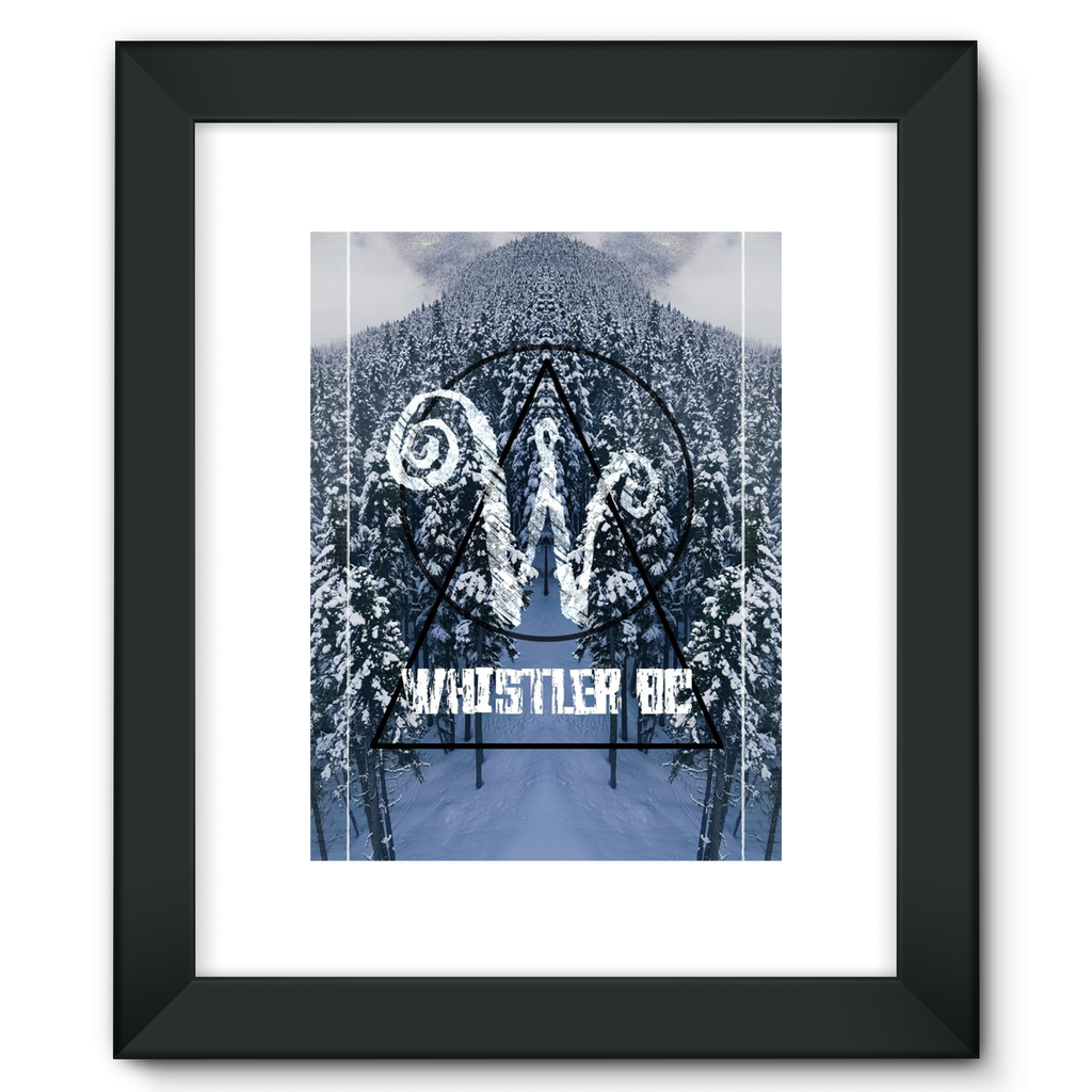 Whistler Wonderland: Framed Fine Art Print